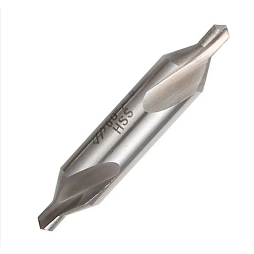 6ชิ้น hss ชุดดอกสว่านศูนย์แบบรวม Countersink 60องศามุม5/3/2.5/2/1.5/1มม