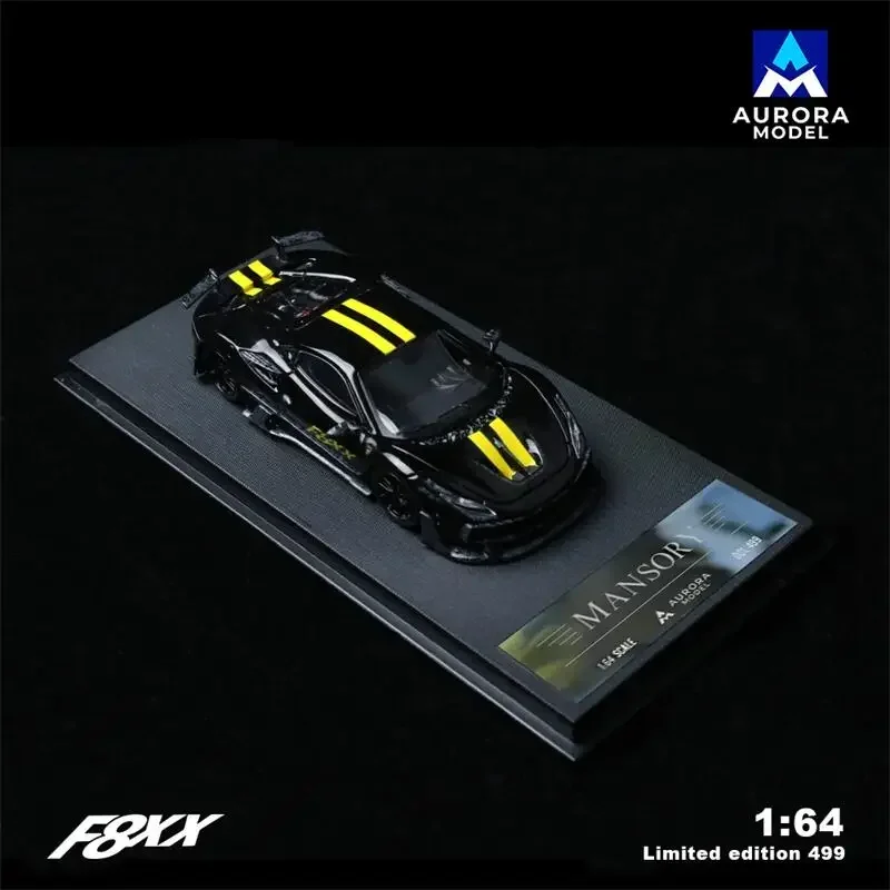 

AuroraModel AM 1:64 Tributo Mansory F8XX Grey / Black Limited499 Model Car