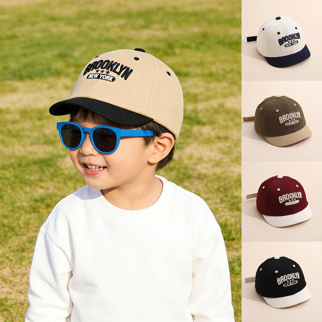 

Детская бейсболка с коротким козырьком, вышивка буквами, детская кепка с козырьком, цветные детские кепки с козырьком, солнцезащитные козырьки для малышей 1-3 лет