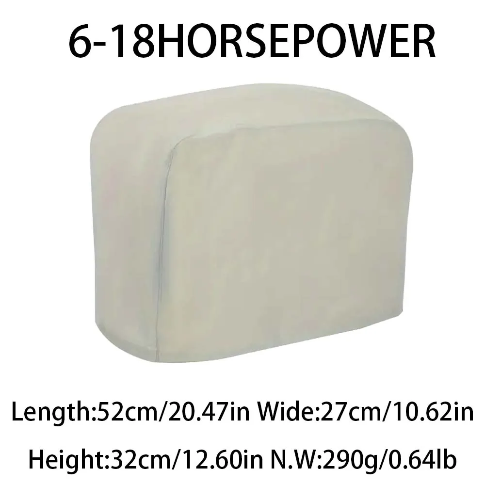 غطاء خارجي من قماش أكسفورد سميك ومتين للشتاء، مناسب لغطاء حماية سفينة بقوة 6-250 حصانًا #5