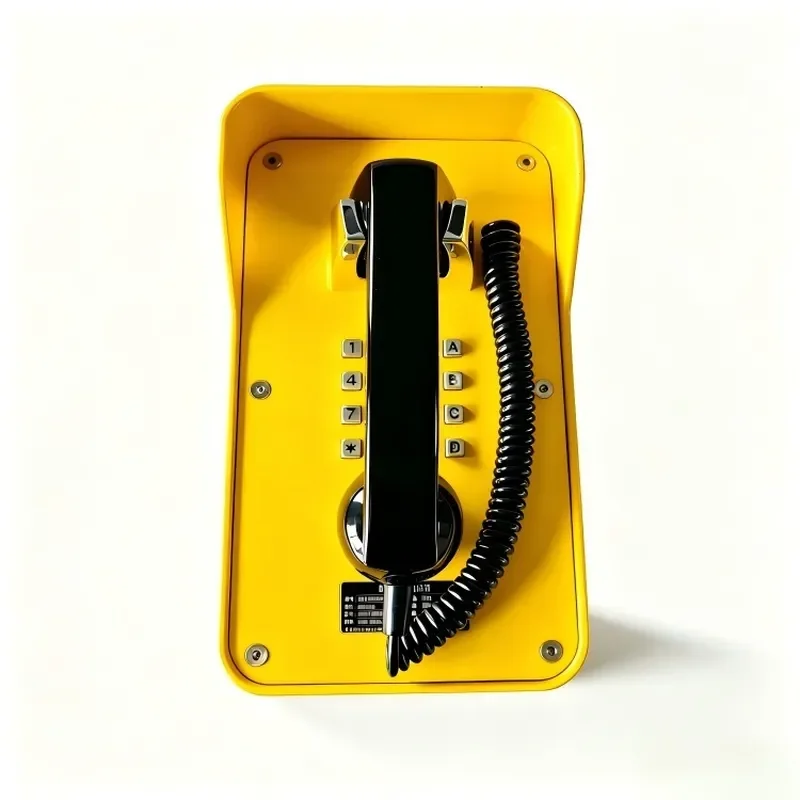 Durable and sturdy aluminum waterproof telephone, outdoor mining, offshore drilling rig, tunnel