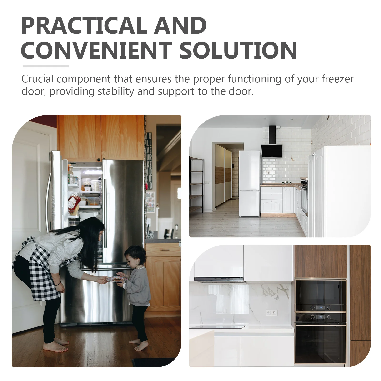 

2pcs Stainless Steel Freezer Door Hinges Small Fridge Replacement Heavy Duty Refrigerator Hinge For Household Repairing Use