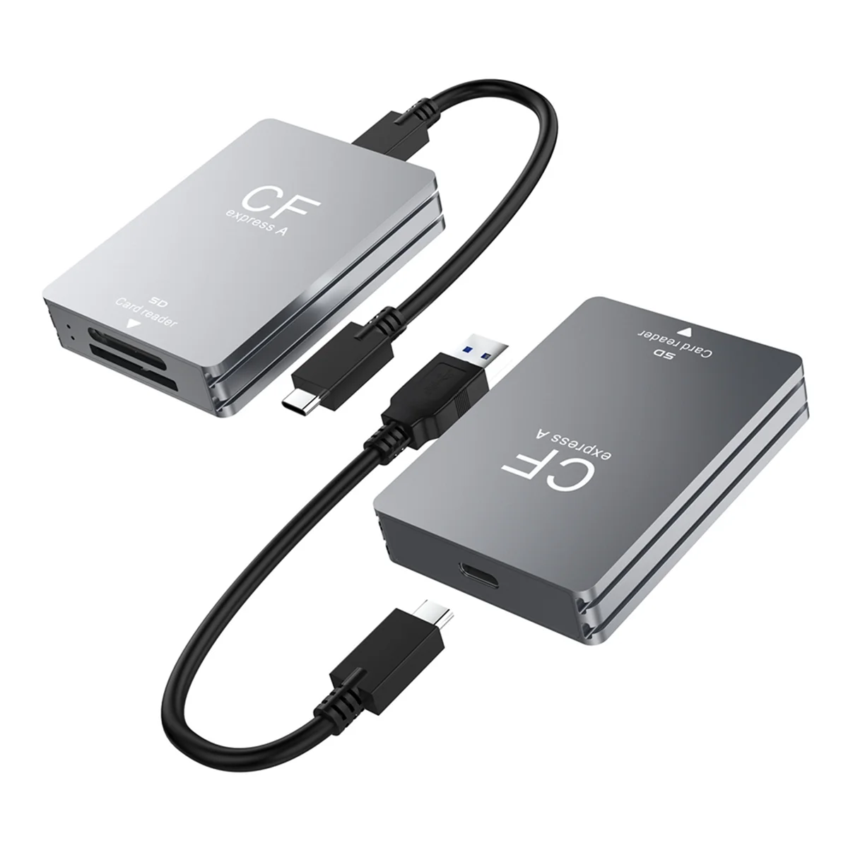 Eficiente lector de tarjetas SD 2 en 1 CFexpress tipo A USB 3.2 10Gbps
