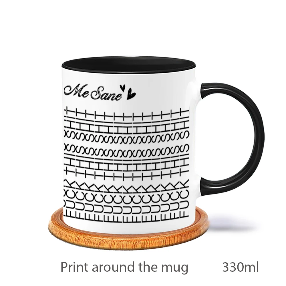 كوب قهوة برسالة مخفية سعة 11 أونصة، كوب قهوة مضحك F This Shit مع رسالة سرية من السيراميك You Keep Me Sane Cup for Office Humor