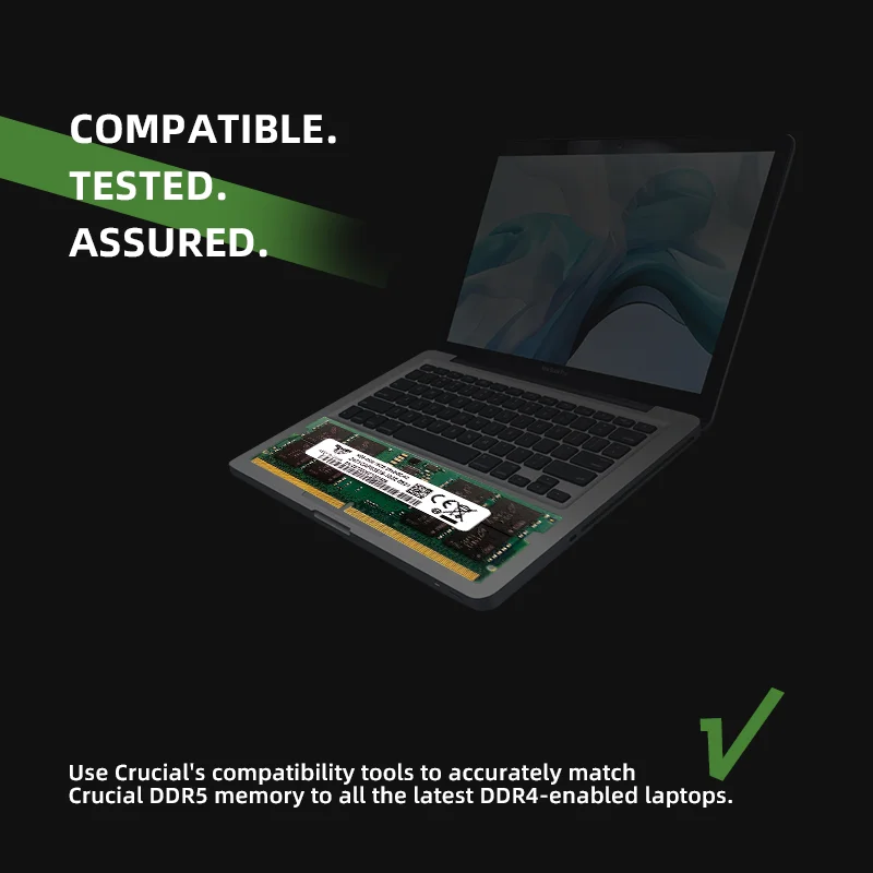 ラップトップコンピューターメモリモジュール,ddr5 RAM, 32gb,16gb,5200 mhz,5600 mhz,6000mhz,ゲーマー向けデザイン,ビジネスノートブックRAM,グリーン