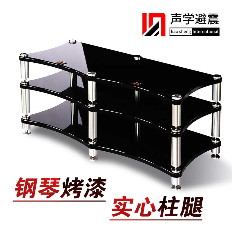 Paint Amplifier Rack Speaker Cabinet Shock Absorber Nails Tripod Rack Ball Machine TV Cabinet Equipment Shelf