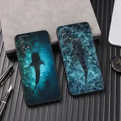 Whale Shark Ocean Phone Cover Galaxy A55 5G Case For Samsung A35 A34 A53 A54 A52 A51 A71 A73 A72 A42 A91 A31 A32 A33 Back Cases