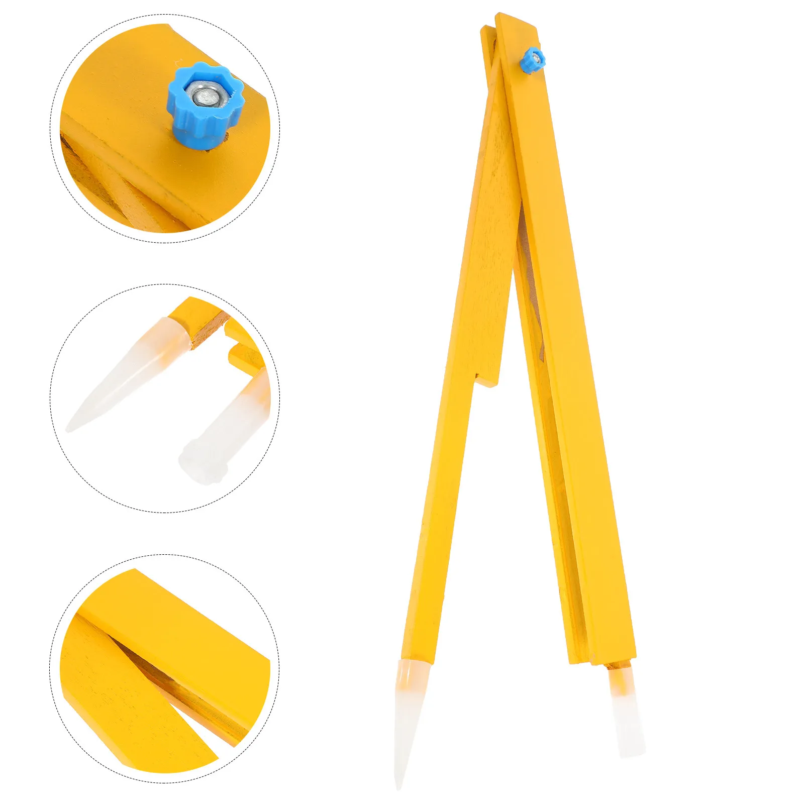 

Large Multi-Use Teaching Compass for Math Physics Class Smooth Rounded Edges Tool Blackboard Wall Graffiti School
