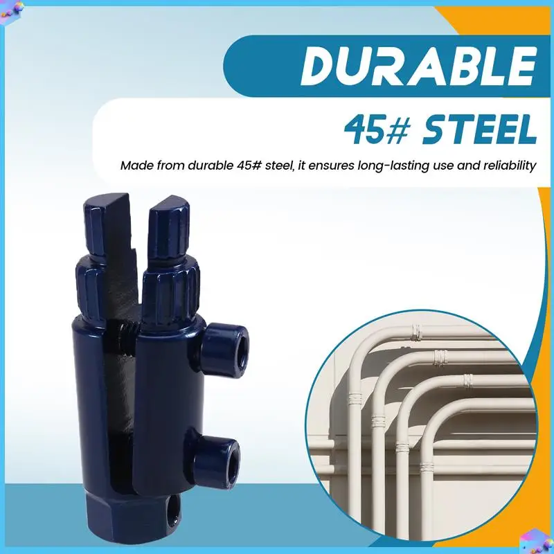 

A43T 2Set Broken Threads Pipe Thread Extractor For 1/2-3/4-1Inch DN15/20/25 Pipes Thread Removal Tool For Broken Threads