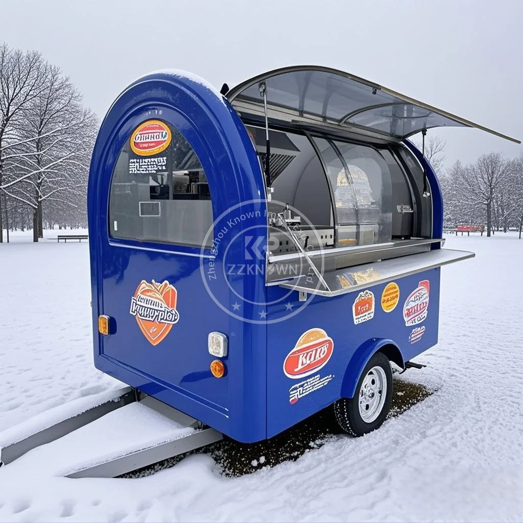 

Mobile Affordable Food Truck Coffee Pizza Hot Dog Ice Cream Coffee Concession Food Cart with Full Kitchen