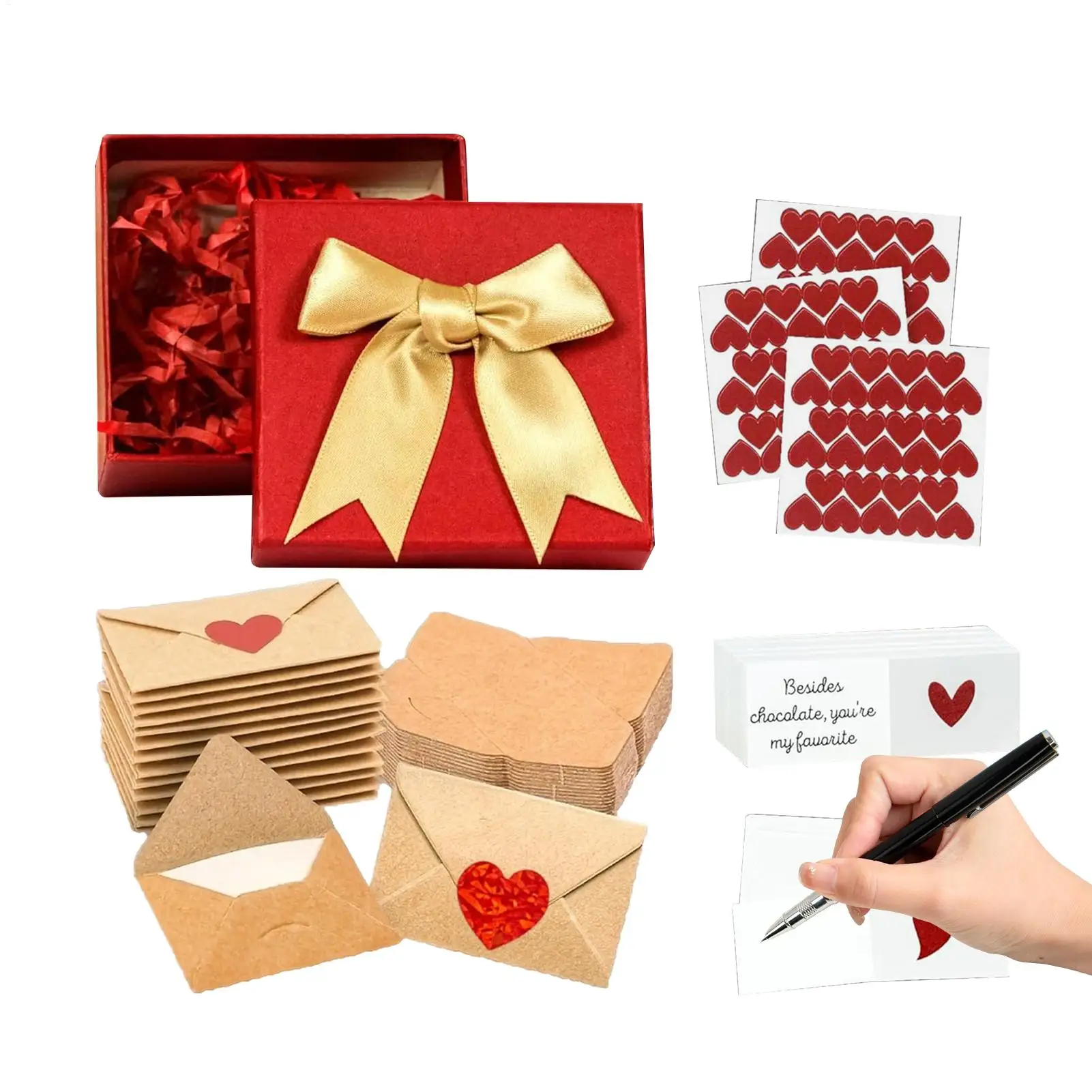 60Pcs Mini Envelope…