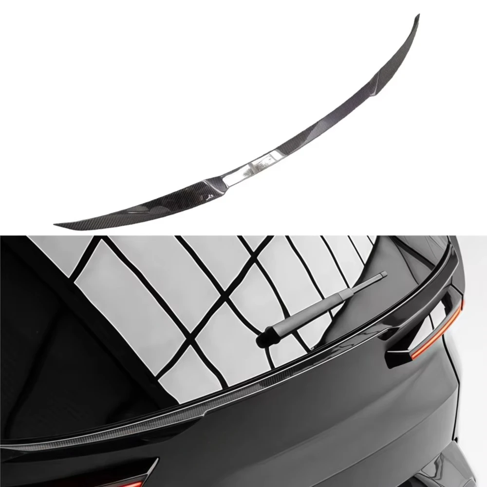 

Middle Rear Spoiler Car Spoiler Kit for XM Modified LD Style Dry Carbon Fiber Middle Spoiler Body Kit