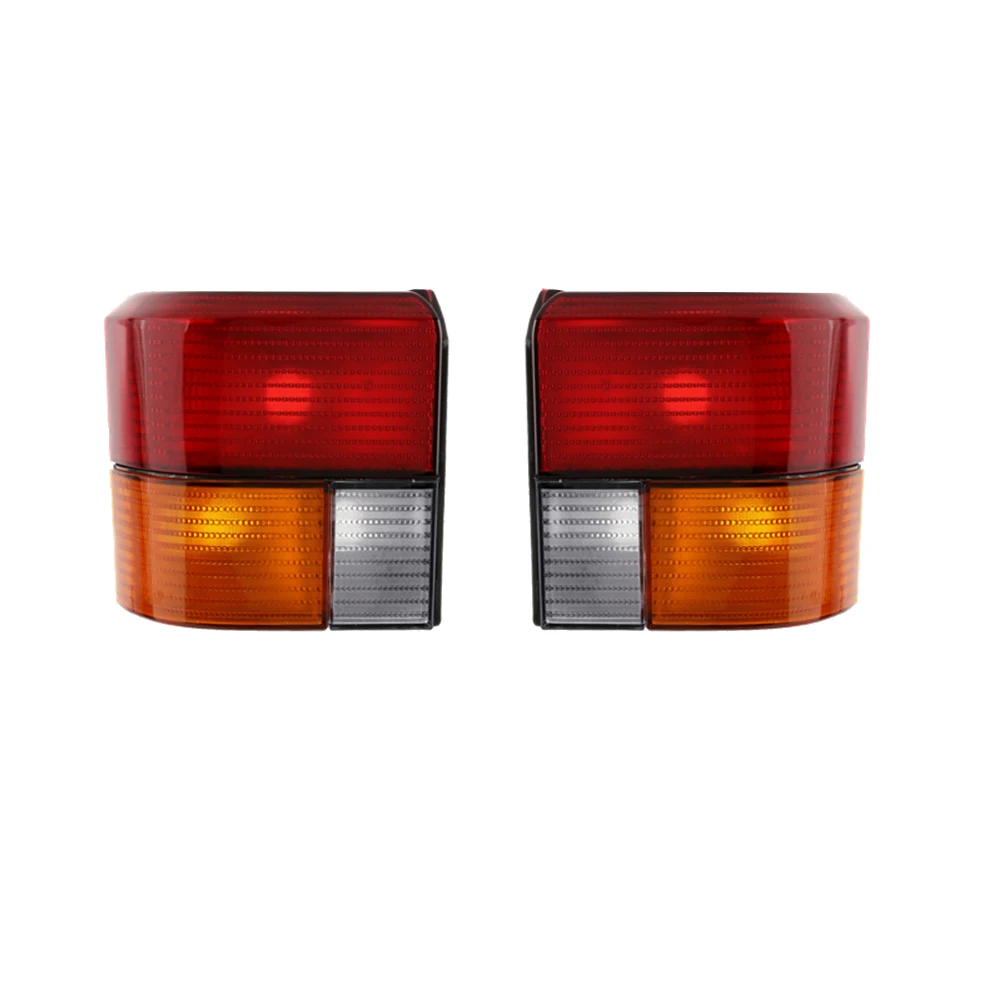 

Durable-2Pcs Rear Tail Light Rear Brake Lamp Housing Without Bulbs For Transporter Caravelle T4 1990-2003