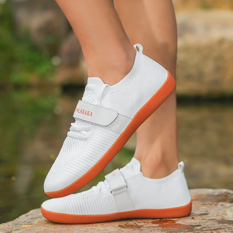 أحذية واسعة الأصابع للرجال موضة بسيطة أحذية رياضية غير رسمية أحذية حافي القدمين أحذية للمشي أحذية المشي 35-46