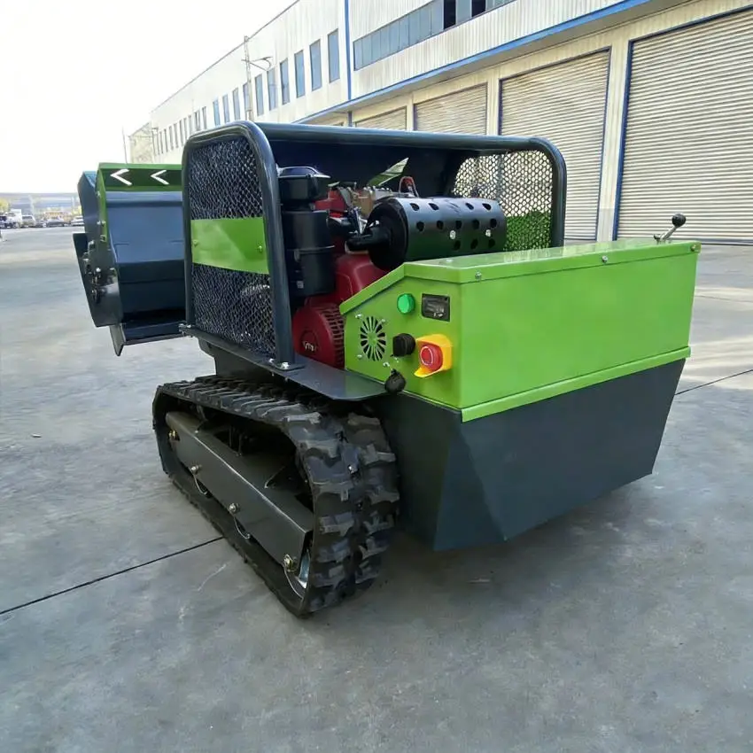 High Power Diesel Engine Remote Control Lawn Mower Grass Cutting Agricultural Flail Lawn Mower CE EPA Certified Multifunctional
