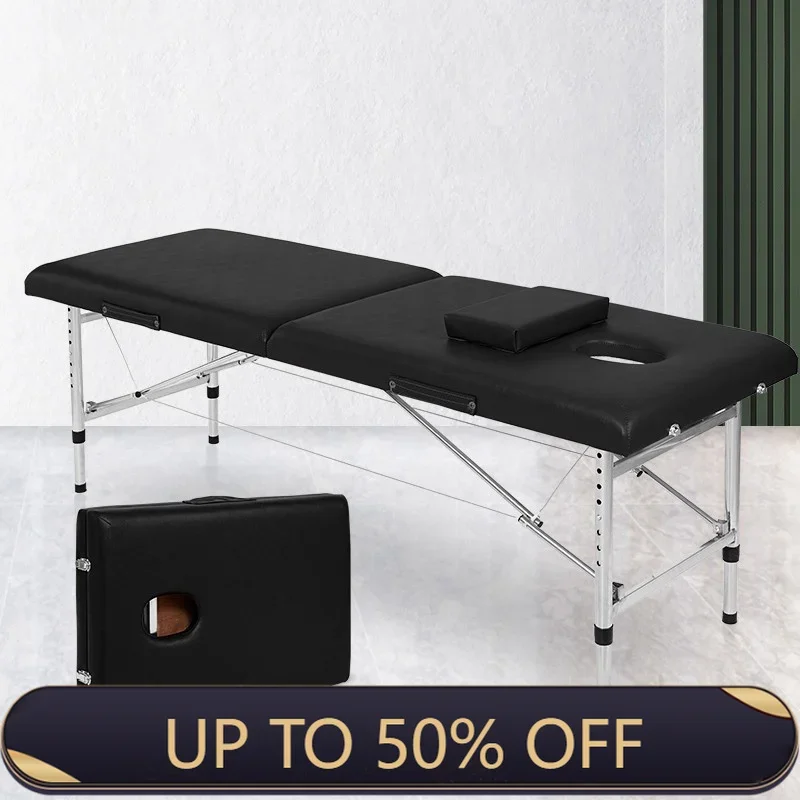 Single Lash Massage Table Beauty Pedicure Tattoo Spa Folding Bed Cosmetic Masajeador Cama De Masajes Profesiona Salon Furniture