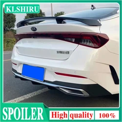 KLSHIRU For Kia Optima K5 2020 Spoiler ABS Plastic Gloosy Black Rear Trunk Boot Lip Spoiler Car Tail Wing Decoration GT Style