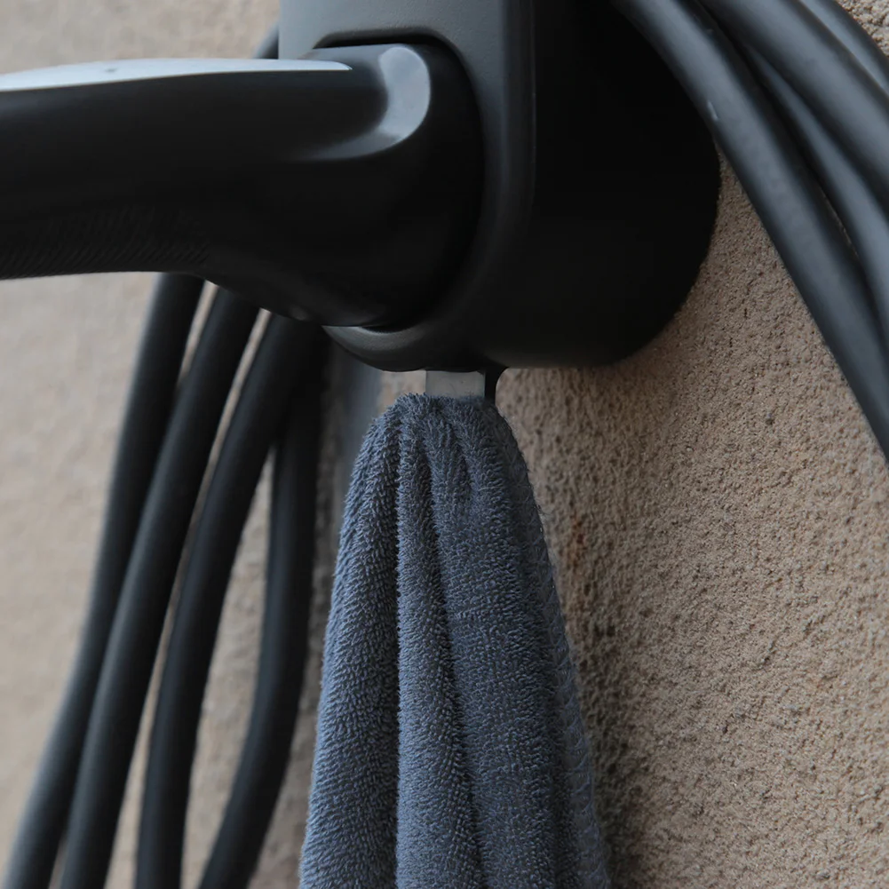 Vehicle Charger Control Holder Car Charging Cable Organizer with Chassis Bracket Charger Cable Wall Holder for Tesla Model 3 Y