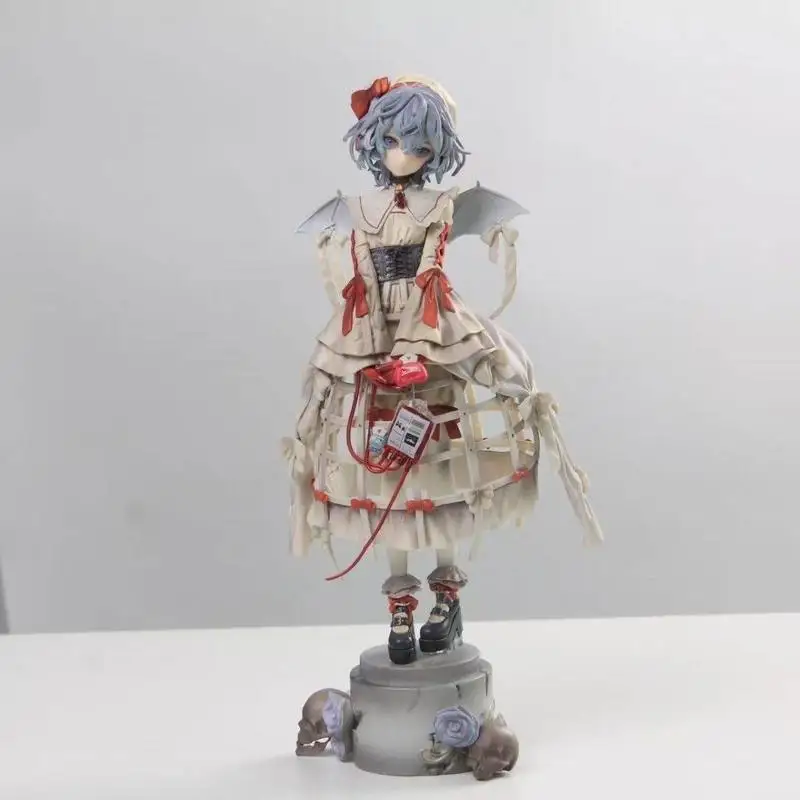 Premium Chinese versie Touhou Project Remilia Scarlet Blood Series Anime Figuur Desktop Ornament Pop Model Speelgoed Randapparatuur Geschenken