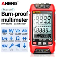 ANENG SZ02 Smart Digital Multimeter 6000 Counts True RMS Auto Electrical Capacitance Meter Temp Resistance Transistor Testers