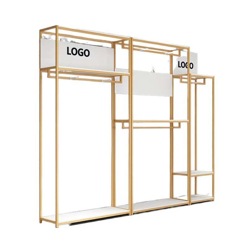 

Clothing store display rack Women's clothing store shelf Special children's clothing store display rack Floor-to-ceiling