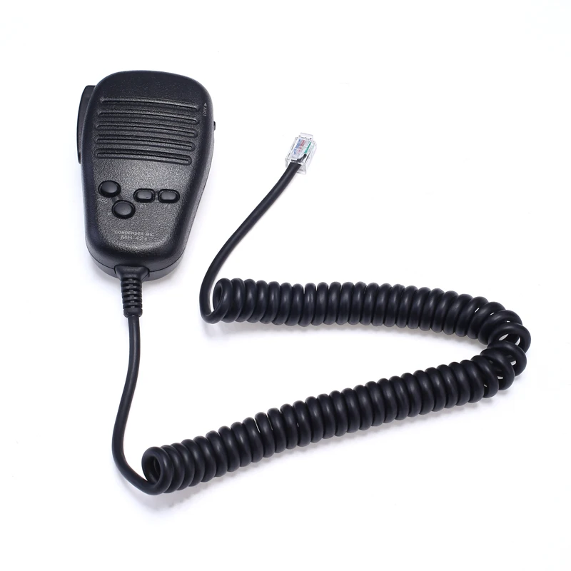 2 stuks NIEUWE MH-42B6JS 6 Pin PTT handbediende Luidspreker MICROFOON voor Radio Walkie Talkie Yaesu FT-7800R FT-8800R FT-8900R FT-1802M FT-1807M