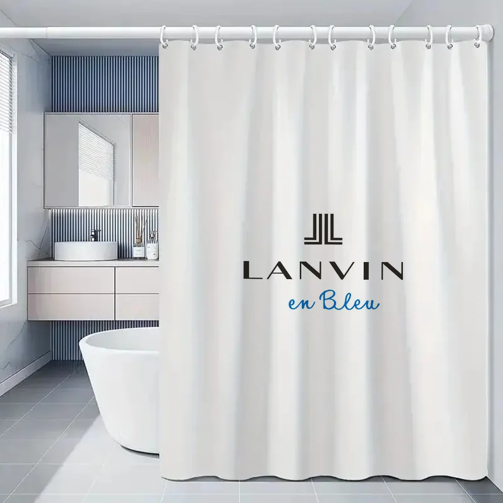 Bath Curtain for Shower L-Lanvin Folding Partition Bathrooms and Accessories Bathroom Curtains Waterproof Things the Showers