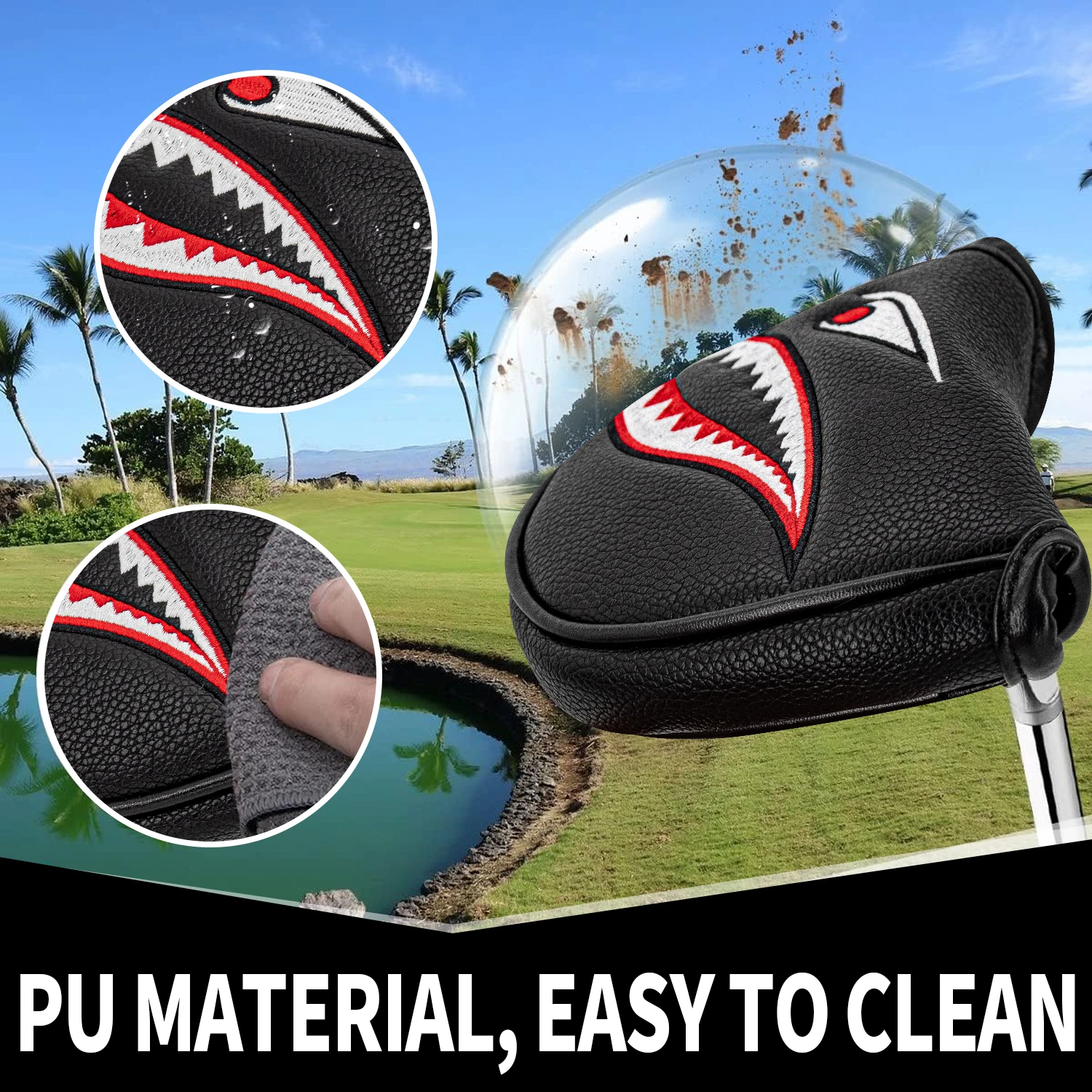 ปลอกหุ้มหัวไม้พัตเตอร์กอล์ฟแบบ - Golf Putter บทวิจารณ์และราคา
