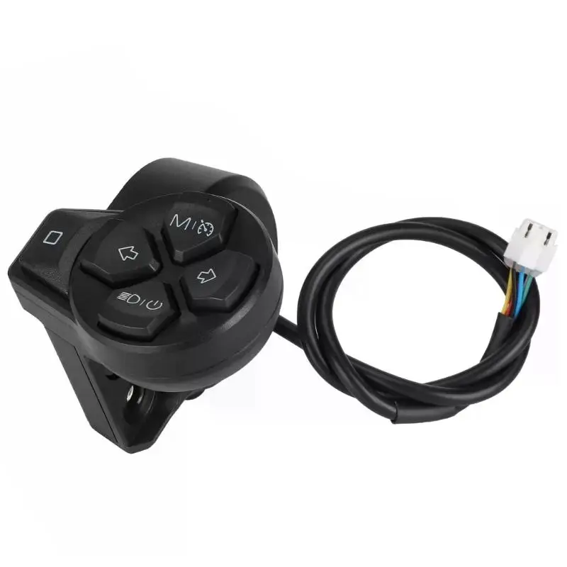 

652F Waterproof Headlight Button Switches Replacement Electric Scooter Turn Switches for ZT3/G3/F3 Scooter Accessories