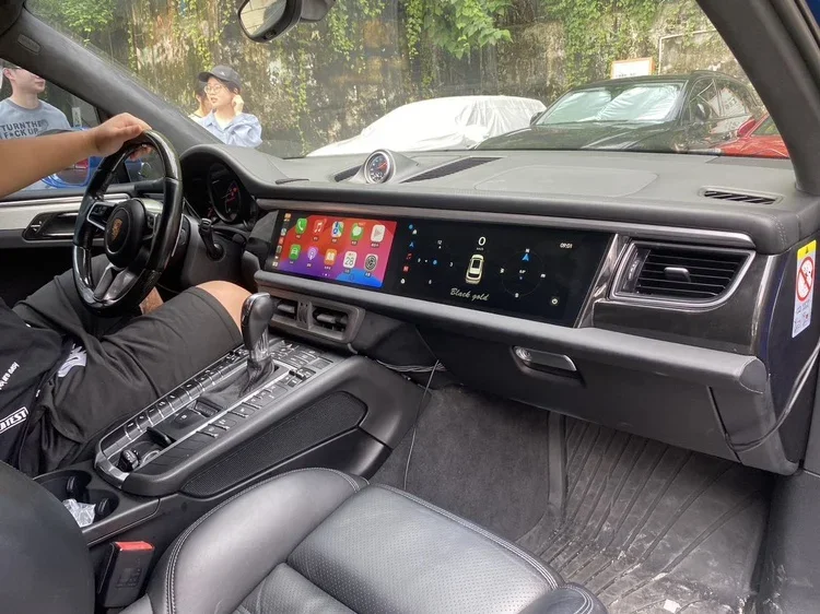 

For Porsche Macan 2014-2017 Car Radio Navi GPS Android 13 Multimedia Player Carplay Dual Screen Auto WIFI 5G Intelligent System
