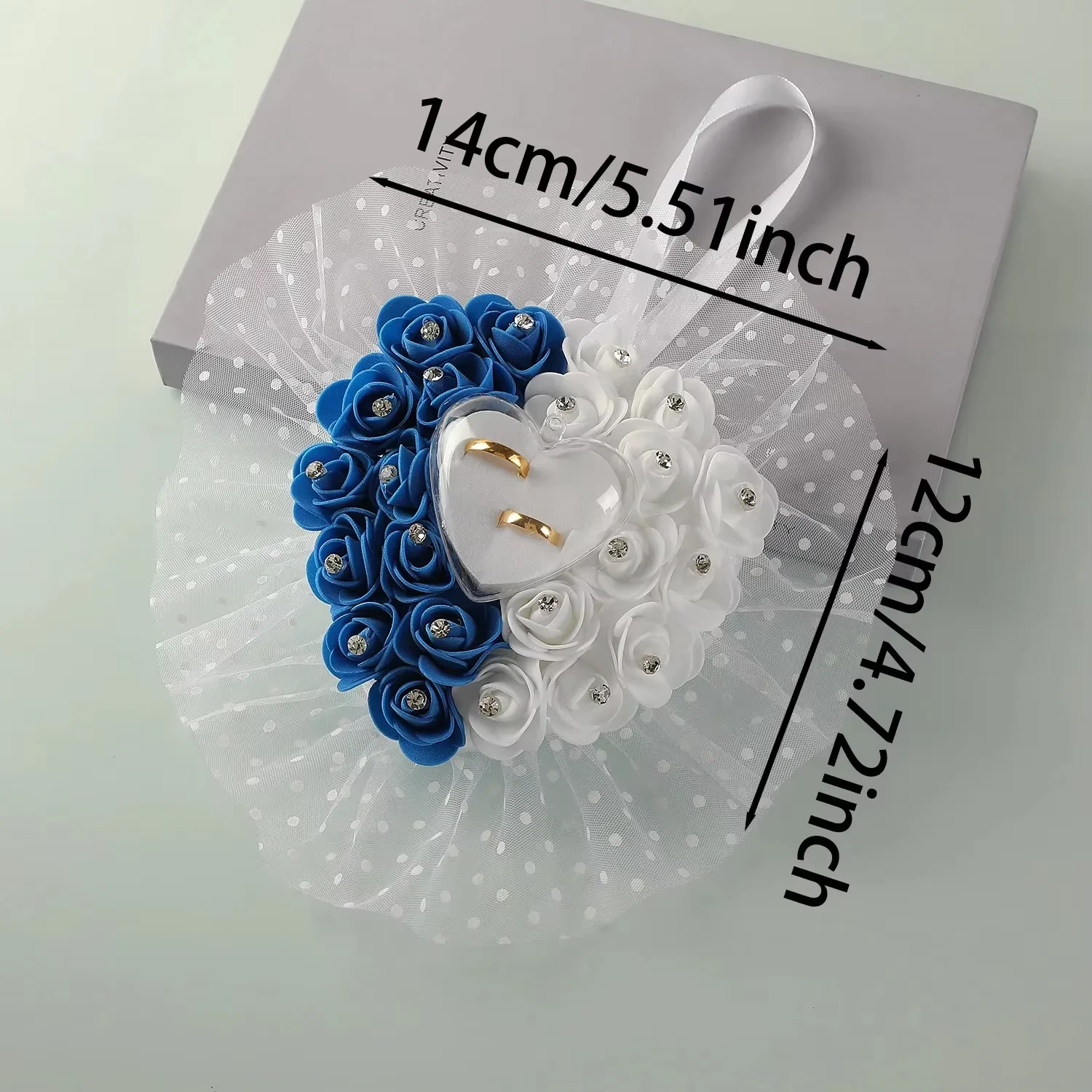 Scatola a forma di cuore per a - Ring Bearer Pillow recensione e prezzo