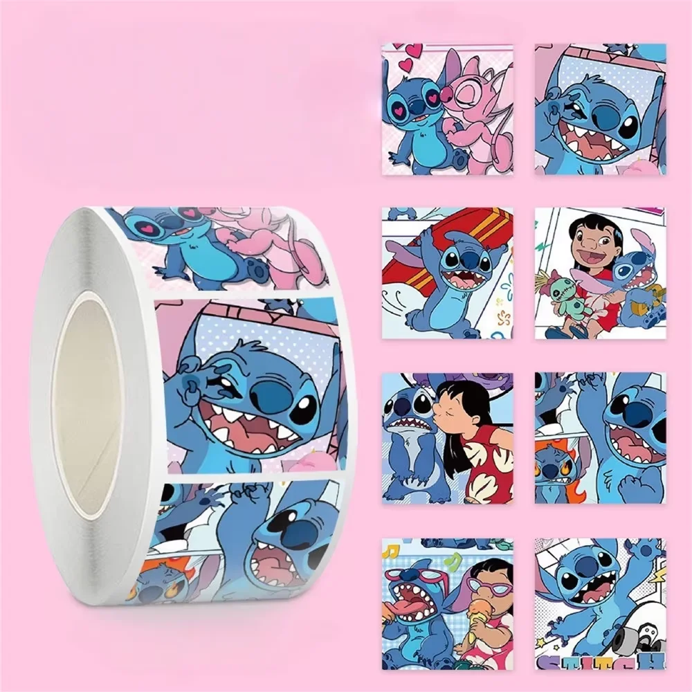 500 PCS Disney Cute Cartoon Stitch Stickers For Party Gifts Phones Guitar Laptop Water Bottle Scrapbook DIY Decorations Sticker