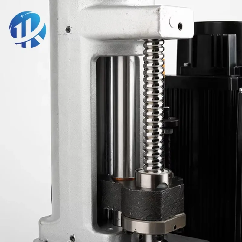 New Vertical CNC Column Drilling And Tapping Machine With PLC Gearbox Bearing Engine Components