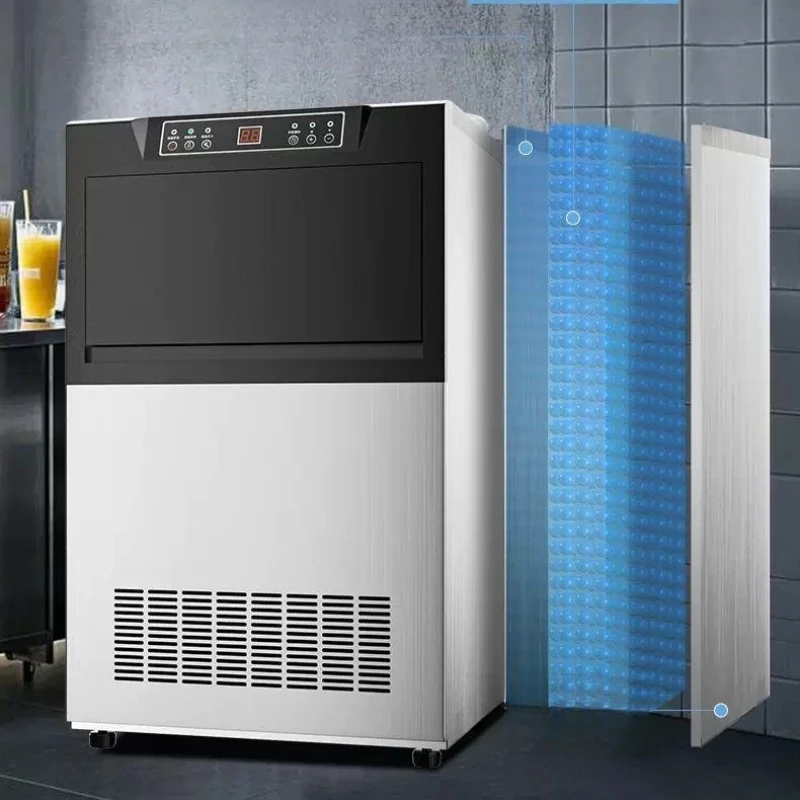 Integrated Fully Ice Maker Automatic Embedded Dedicated Ice Maker System Commercial Furniture Macchina Del Ghiaccio ZYZBJ60