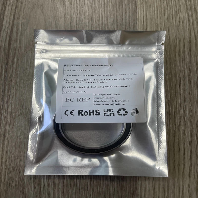 1Pcs 6808 2RS CB Hybrid Ceramic Bearing  40x52x7 mm  ABEC-9 Bicycle Bottom Brackets & Spares 6808RS Si3N4 Ball Bearings