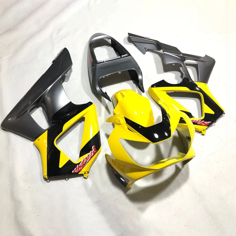 premium Injection fairings for honda cbr 900 rr 929 2000-2001 yellow black CBR900RR 929 00 01 advanced fairing kit ikl13