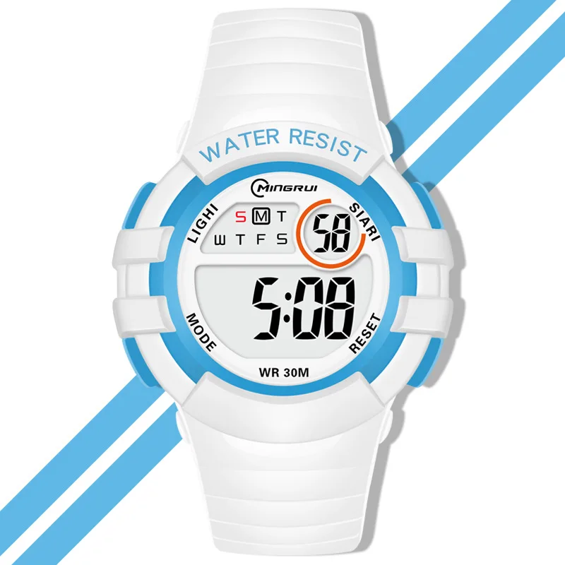 Kinder Elektronisch Horloge Waterdicht Zwemmen Sport Vrije Tijd Student Horloge Cadeau Reloj C04