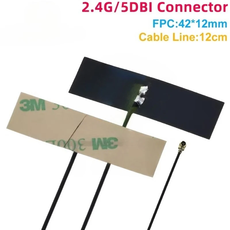 10/30 pieces 2.4G copper tube antenna PCB antenna welding joint IPEX joint GSM GPRS/LTE 4G/3G soft board antenna