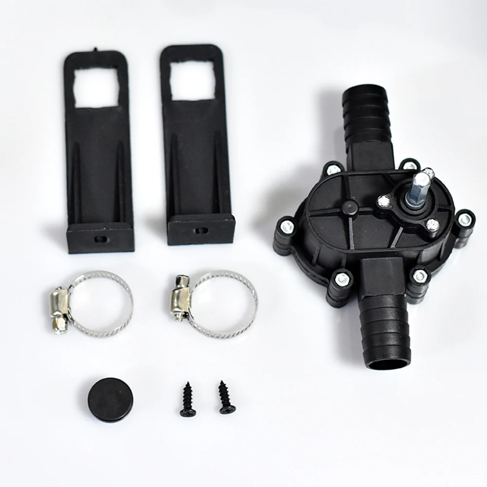 

Household Electric Drill Pump No Battery Required Portable DC Round Shank Water Pump for Fish Tank Pumping/Watering/Car Cleaning