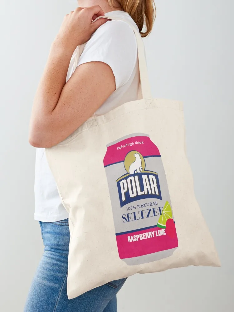 Polar Seltzer Tote Bag eco bag folding bags luxury women canvas bags Canvas