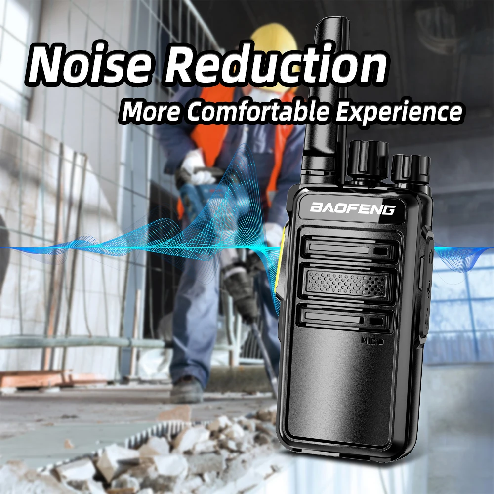 바오펑 GMSK 디지털 무전기 BD-V12B 암호화 통화 UHF HD 소음 감소 BF-888S 업그레이드 장거리 양방향 라디오 BF12D