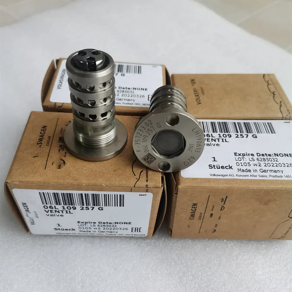 Válvula ajustadora de árbol de levas, 20MM, 427001610, 427000510, para 1,8 TFSI 2,0 T, VW Passat, GOLF, AUDI A4, B8, 06L109257G, OEM, novedad