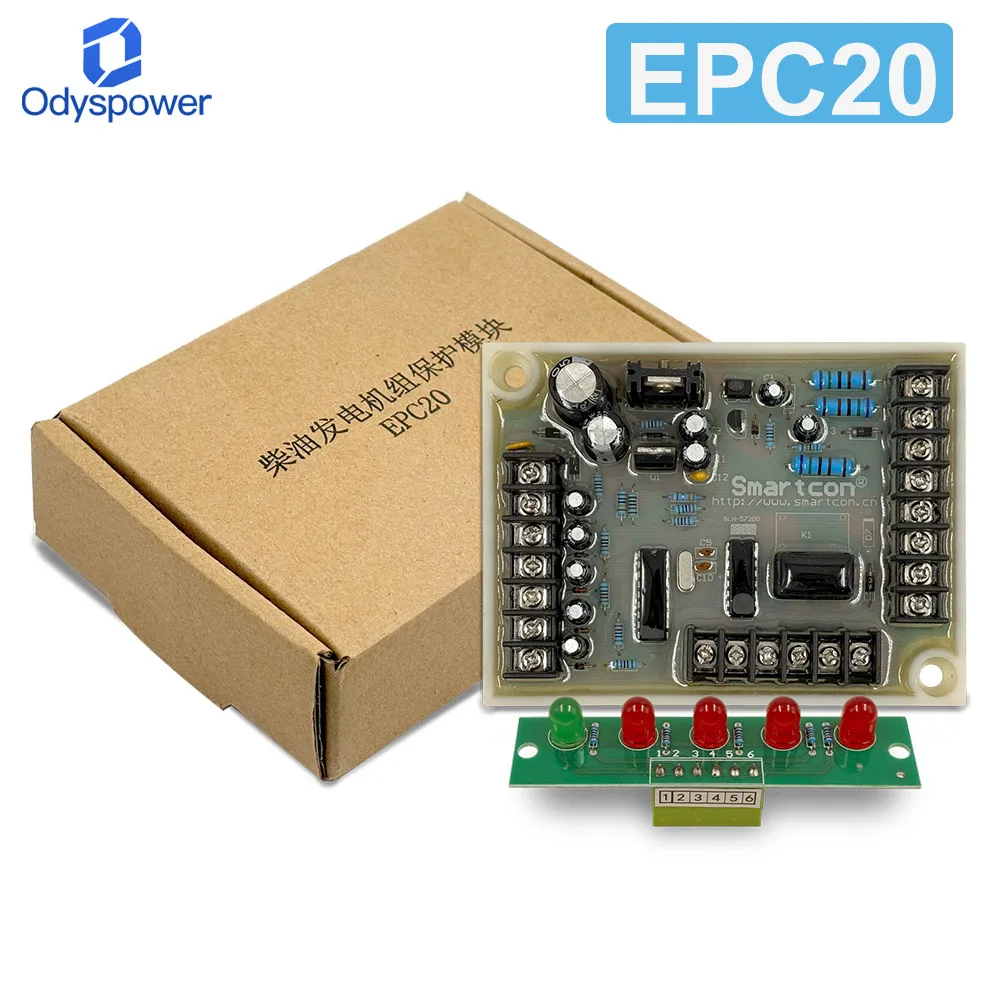 

EPC20 Diesel Generator Set Controller Expansion Module Four Protection Automatic Throttle Controller