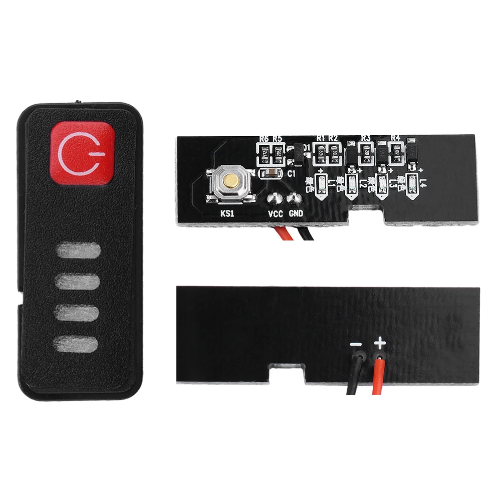 5S 18V 21V Battery Capacity Indicator Module with Power Display and Battery Shell Battery Level Indicator Tester LED Display