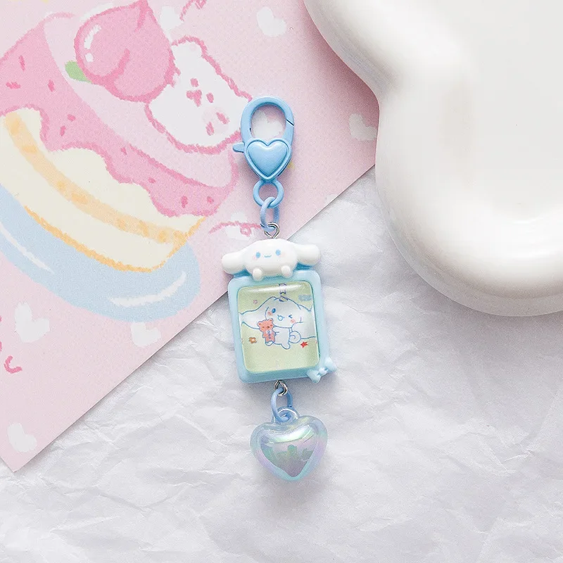 Sanrio น่ารัก Hello Kitty พวงกุญแจ Kawaii การ์ตูน Cinnamoroll Kuromi จี้แฟชั่นกระเป๋าเป้สะพายหลัง Key Ring วันหยุดของขวัญ