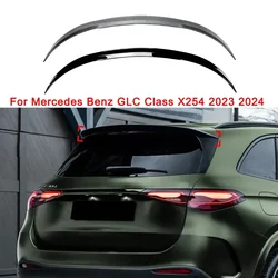 For Mercedes Benz GLC Class X254 Rear Spoiler 220d 300 300d 450d Rear Roof Wing 2023 2024 Body Kit Accessories Gloss Black ABS