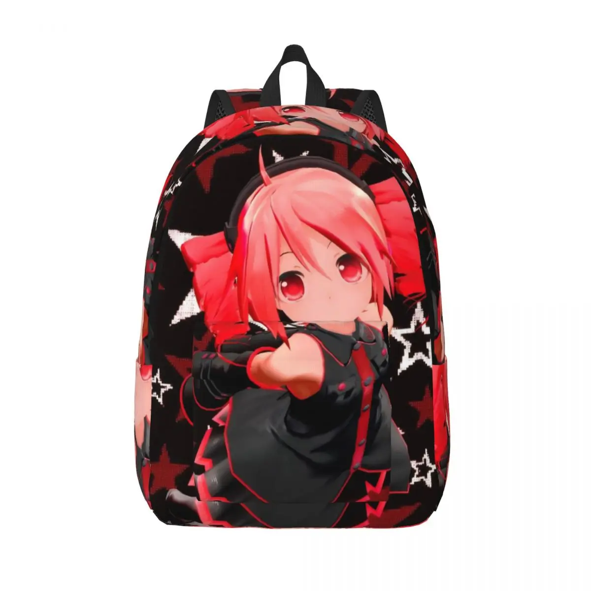 

Рюкзак Kasane Teto для детского сада, ученика начальной школы, аниме Vtuber, сумка для книг для мальчиков и девочек, детский рюкзак для пешего туризма