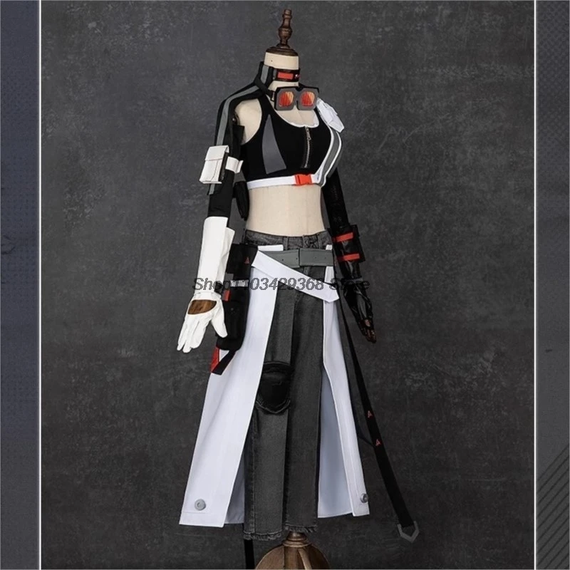 Grace Howard Cosplay Costume Game Zenless Zone Zero Wig Sexy Fashion Battle Uniforms Halloween Carnival Party Outfits Men Woman