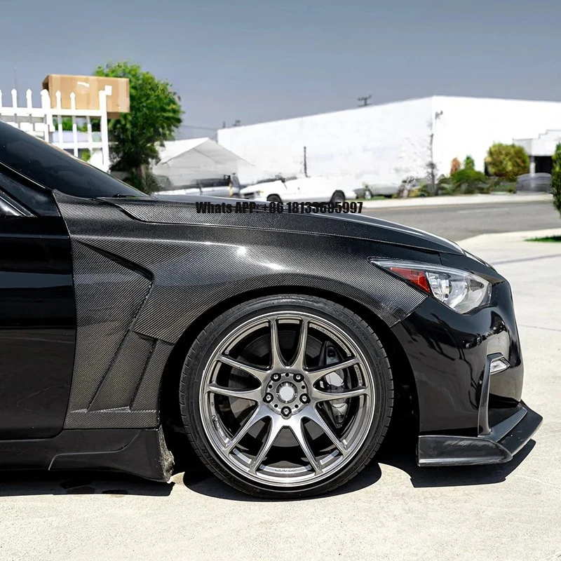 

Боковые крылья из карбона Mrd для Infiniti Q50, передние боковые крылья для автомобиля