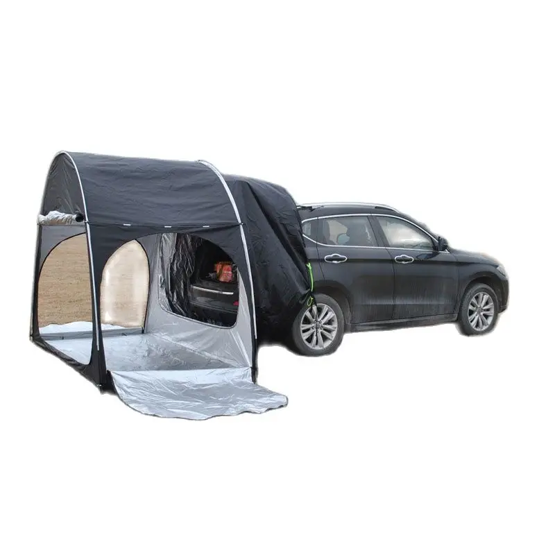 Windproof and Ultraviolet-Proof Car Tent, Outdoor Camping Picnic, Travel, Sunscreen, Can Be Connected to the Rear of the Car